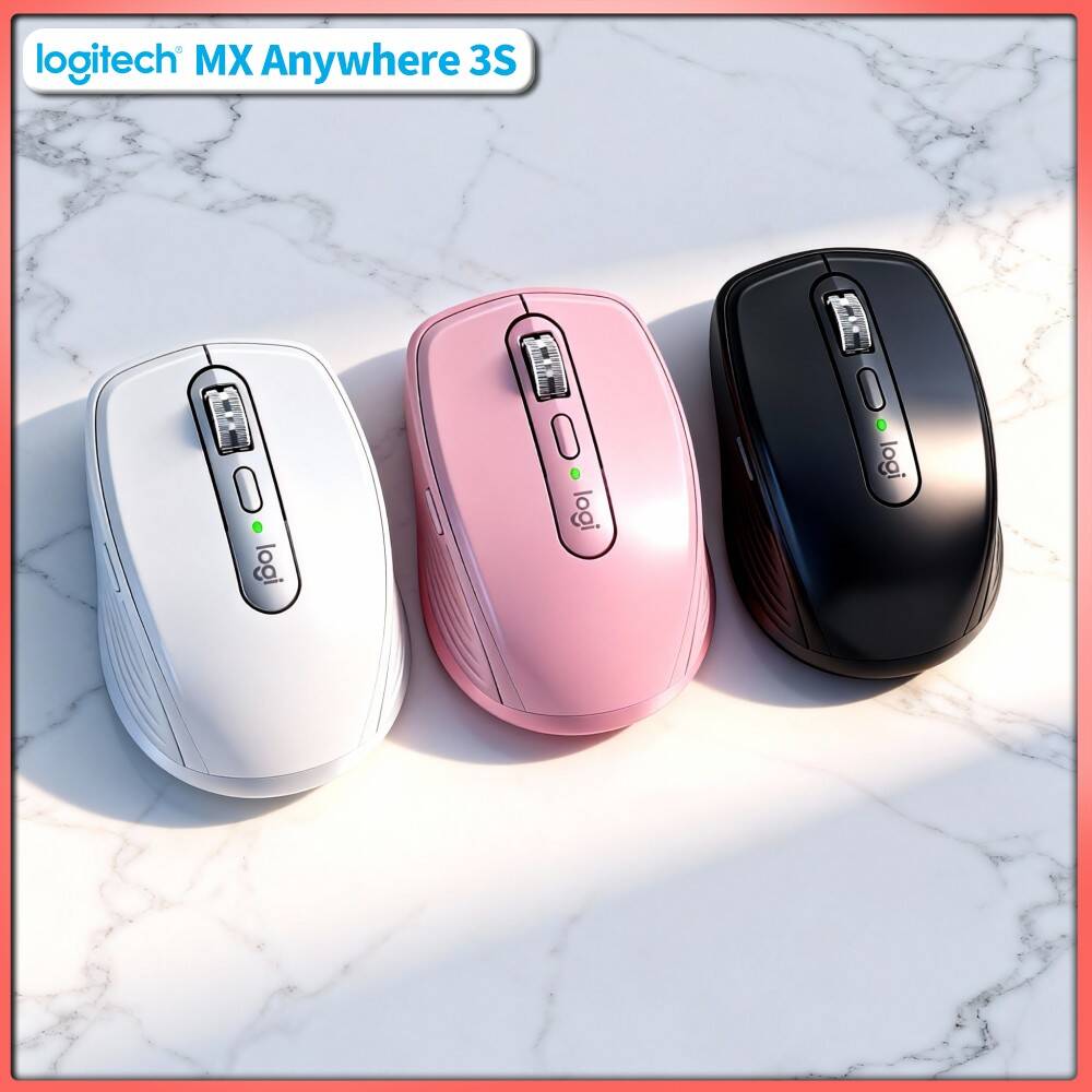 Office Tech And Space - เมาส์ไร้สาย MX Anywhere 3S - Darkfield