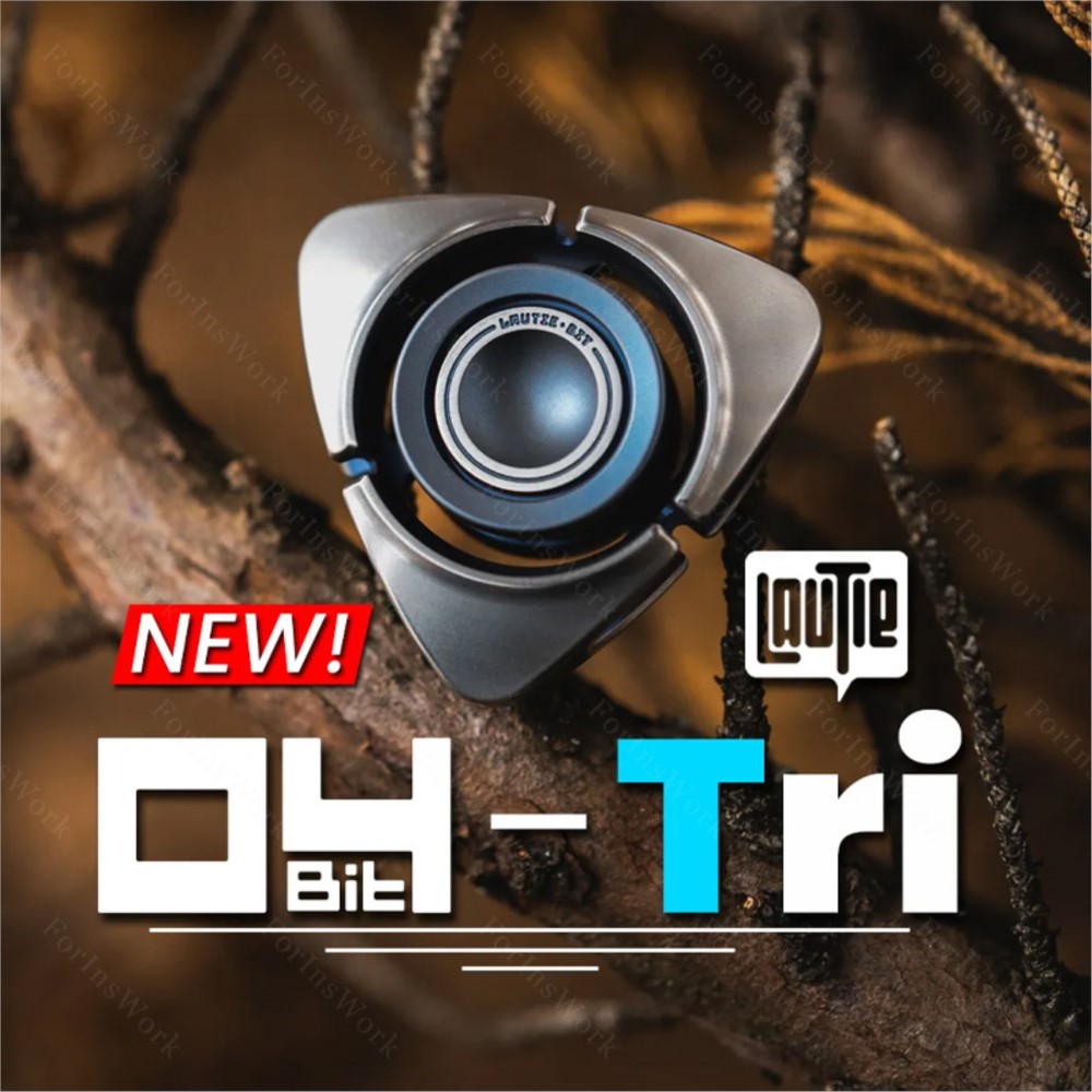 Tech For Office - LAUTIE BIT04 สามใบ Fidget Spinner ตกแต่งโต๊ะ
