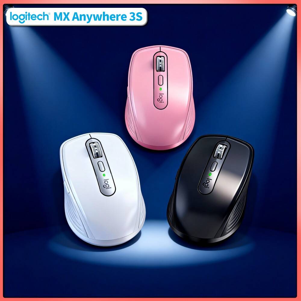 Office Tech And Space - เมาส์ไร้สาย MX Anywhere 3S - Darkfield