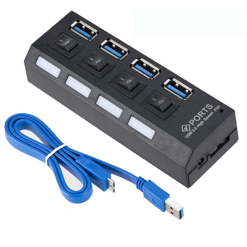 USB 3.0 Hub 5Gbps ความเร็วสูง  - Multi Port Usb Hub บทวิจารณ์และราคา