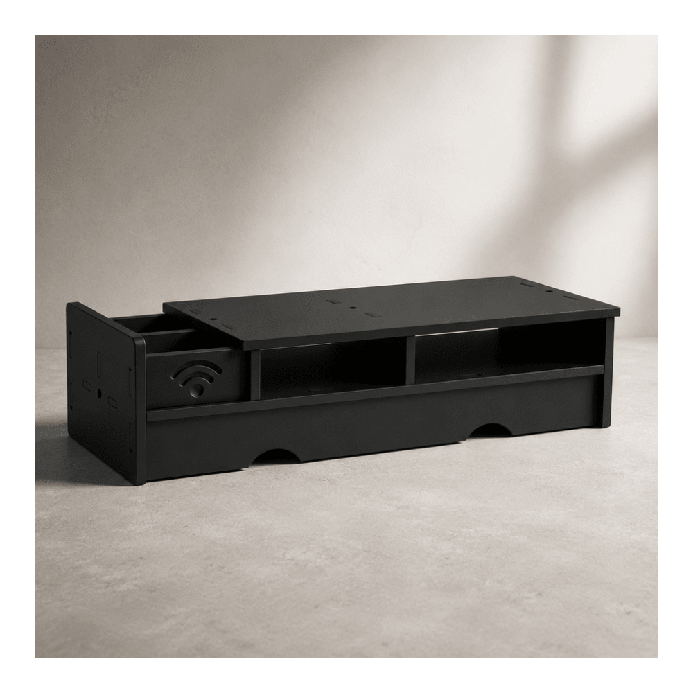 กล่องเก็บเราเตอร์ WiFi สีดำด้า - Office Tech And Space บทวิจารณ์และราคา