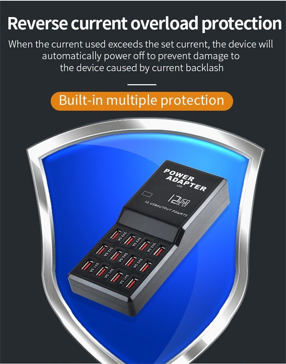 แท่นชาร์จ USB 12 พอร์ตแบบตั้งโ - Multi Port Usb Hub บทวิจารณ์และราคา