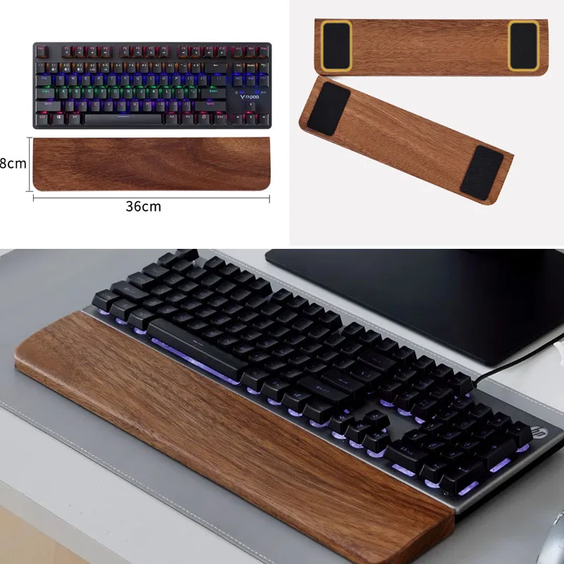ที่พักข้อมือไม้แท้สำหรับคีย์บอ - Tech For Office บทวิจารณ์และราคา