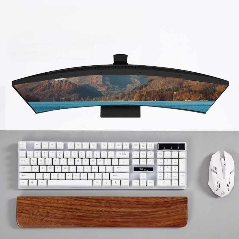 ที่พักข้อมือไม้แท้สำหรับคีย์บอ - Tech For Office บทวิจารณ์และราคา