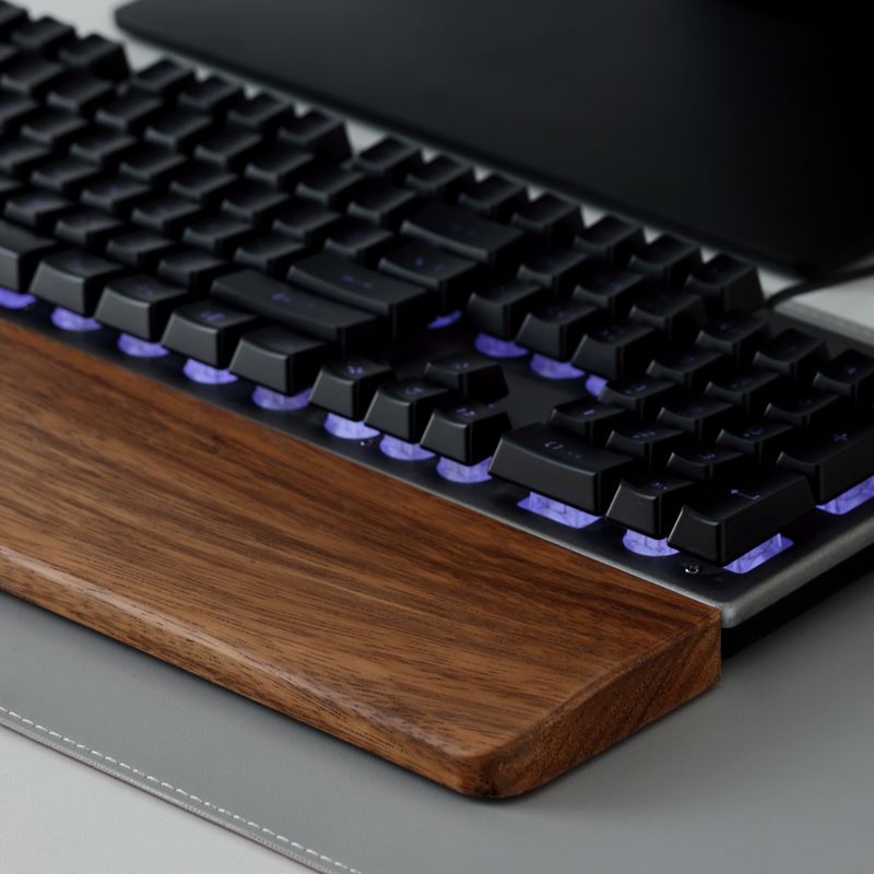 ที่พักข้อมือไม้แท้สำหรับคีย์บอ - Tech For Office บทวิจารณ์และราคา
