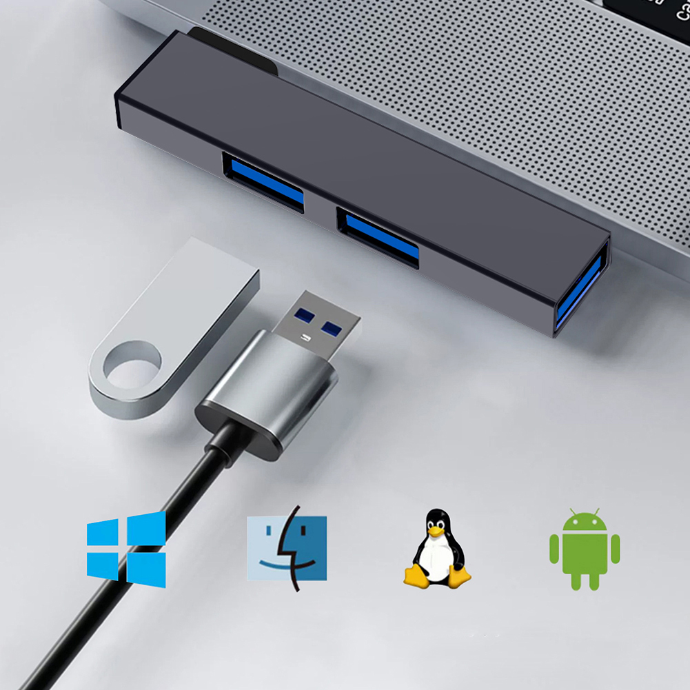 3 in 1 USB Docking Station OTG - Multi Port Usb Hub บทวิจารณ์และราคา