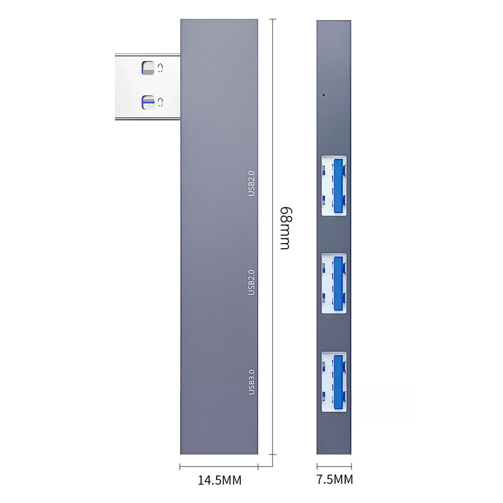 3 in 1 USB Docking Station OTG - Multi Port Usb Hub บทวิจารณ์และราคา