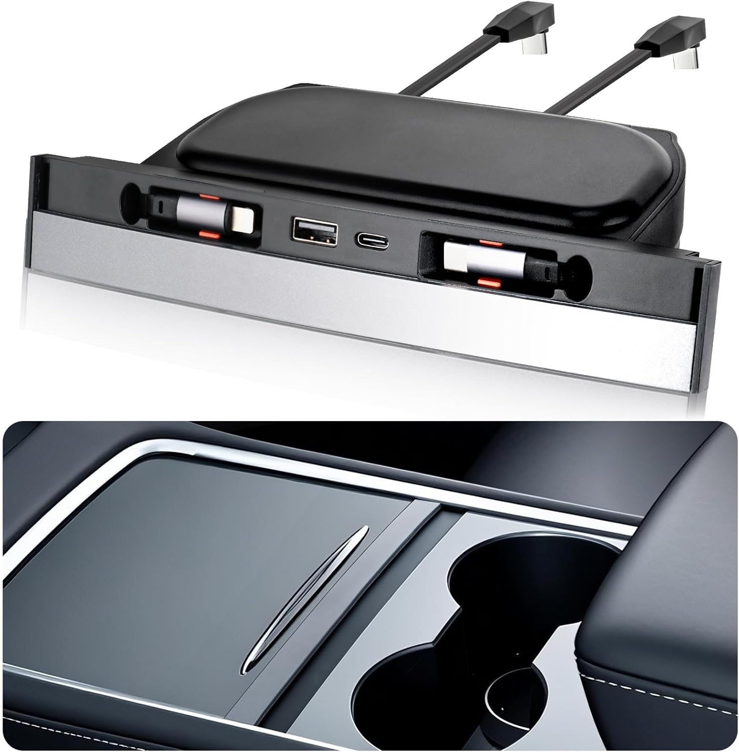 ฮับ USB สำหรับเทสลารุ่น Y 2020 - Multi Port Usb Hub บทวิจารณ์และราคา
