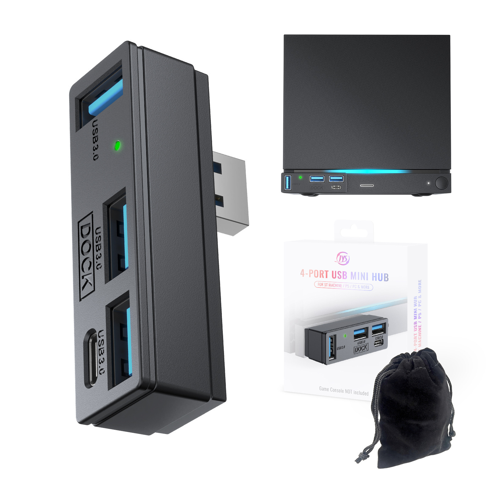 ฮับ USB 3.0 4 in 1 พร้อมไฟแสดง - Multi Port Usb Hub บทวิจารณ์และราคา