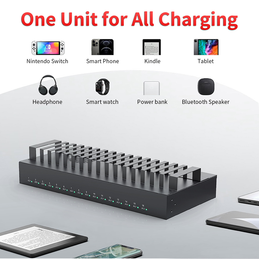 CA16-165C ฮับ USB Type-C 16 พอ - Multi Port Usb Hub บทวิจารณ์และราคา